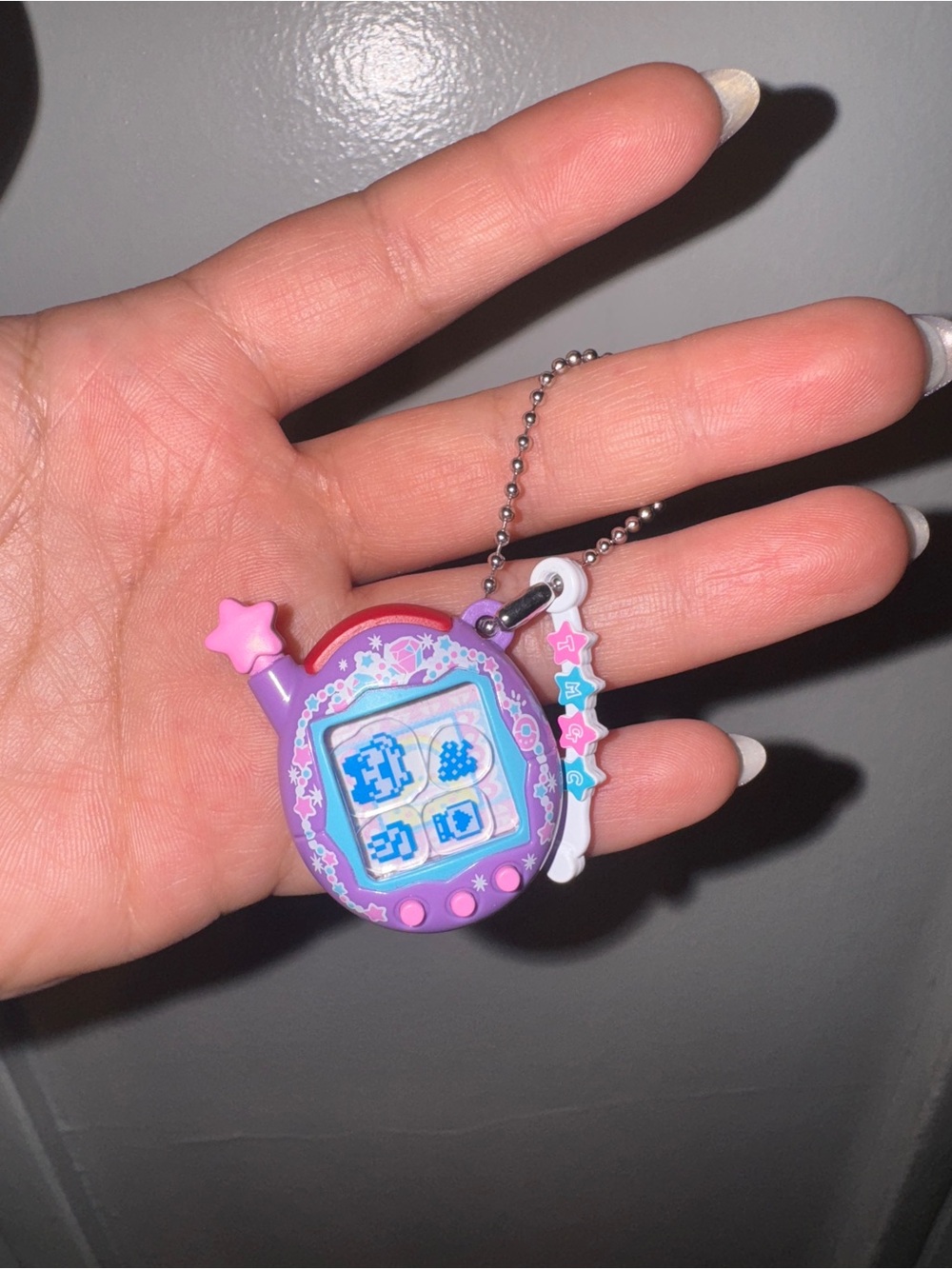 Tamagotchi Gachapon mini keychain